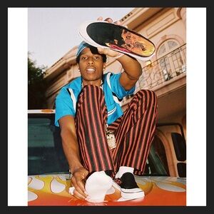 EUC A$AP Rocky - Vans slip on mules